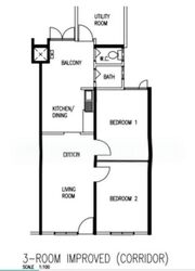 Blk 2 Kim Keat Court (Toa Payoh), HDB 3 Rooms #580189221